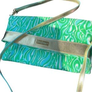 Lily Pulitzer Hot to Trot Crossbody Bag/Clutch